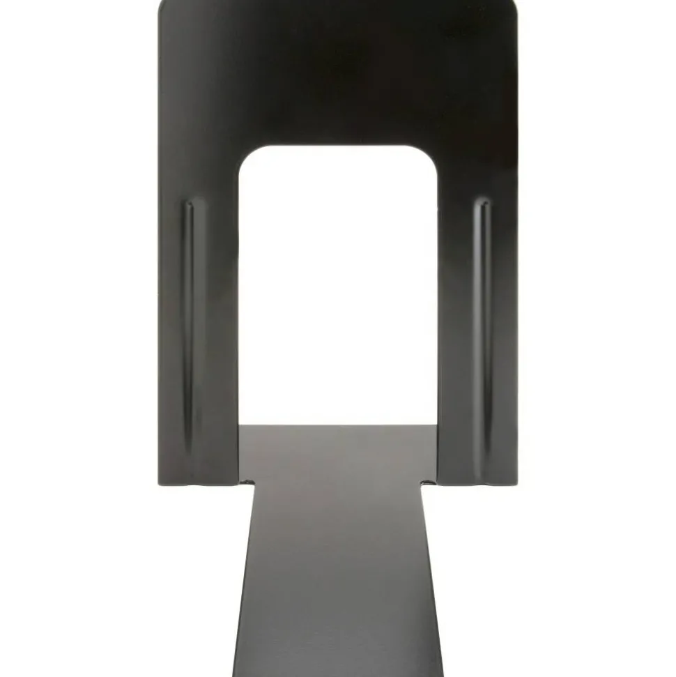 Business Source Heavy-gauge Steel Book Supports - 8.50"x9"x 6" Depth - Desktop - Non-skid Base, Scratch Resistant, Stain Resistant - 42551