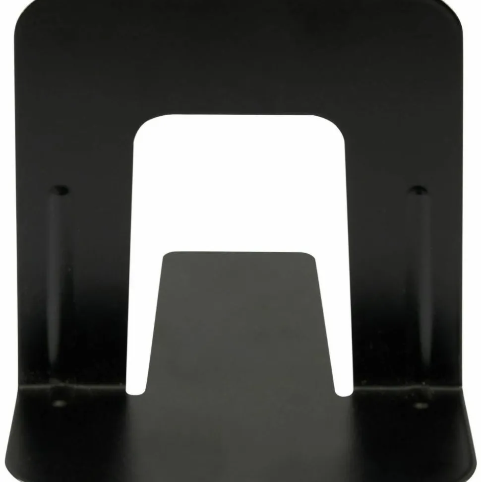 Business Source Heavy-gauge Steel Book Supports - 5.25"x5"x 4.75" Depth - Desktop - Non-skid Base, Scratch Resistant, Stain Resistant - 42550