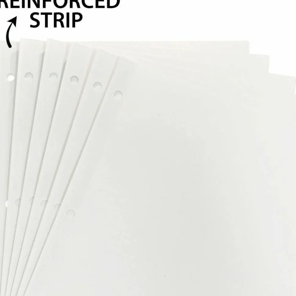Business Source Laminated Write-On Tab Indexes - 8 Write-on Tab(s) - 8 Tab(s)/Set - 11" Tab x 8.50" Ta - 20075