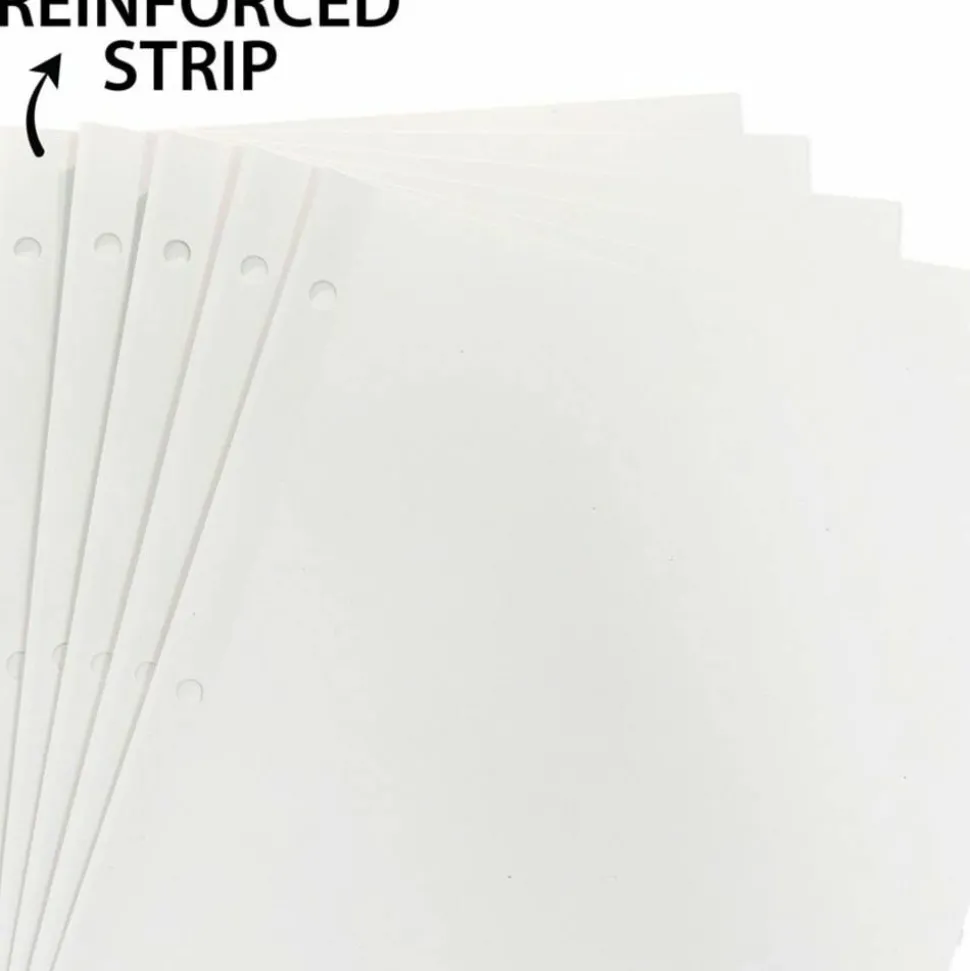 Business Source Laminated Write-On Tab Indexes - 5 Write-on Tab(s) - 5 Tab(s)/Set - 11" Tab x 8.50" Ta - 20074