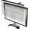 Business Source LCD Monitor Privacy Filter Black - For 22" , 21.5" Widescreen LCD Monitor - 16:10 - Acrylic - Anti-glare - 1 Each