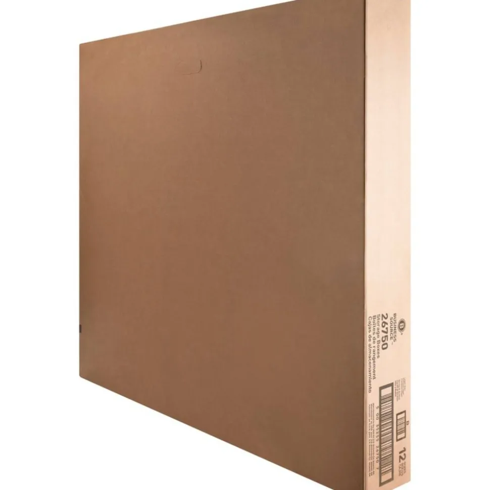 Business Source Light Duty Legal Size Storage Box - External Dimensions: 15"x 24" Depth x 10" - Media Size Supported: Legal - 26750
