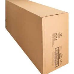 Business Source Light-Duty Storage Boxes With Lift-Off Lids, Letter Size, 12" x 24" x 10", White, Box Of 12