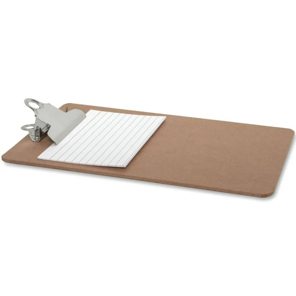 Business Source Mini Clipboard with Standard Metal Clip