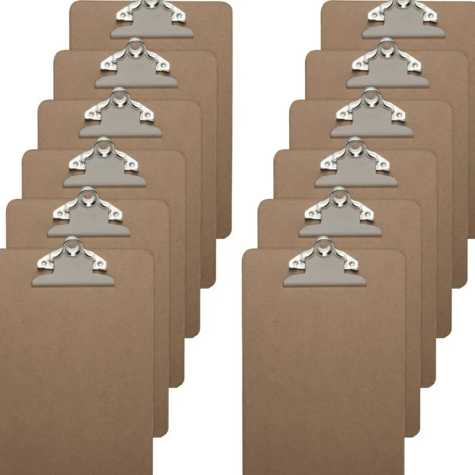Business Source Mini Clipboard with Standard Metal Clip
