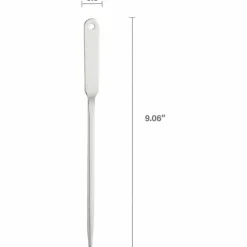 Business Source Nickel-Plated Letter Opener - 9" Length - Desktop - Silver - 1 Each