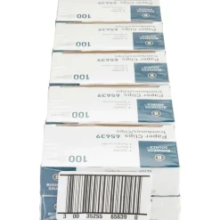 Business Source Paper Clips - Jumbo - 1000 / Pack - Silver - Steel