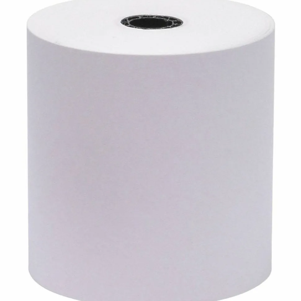 Business Source 1-Ply Adding Machine Rolls - 3"x165 ft - Sustainable Forestry Initiative (SFI) - Lin - 31824