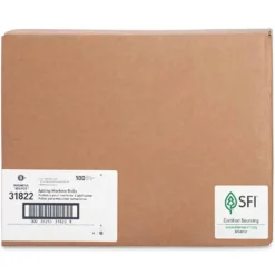 Business Source 1-Ply 2-1/4"x165' Adding Machine Rolls - 2 1/4" x 165 ft - 100 / Carton - Sustainable Forestry Initiative (SFI) - Lint-free - White
