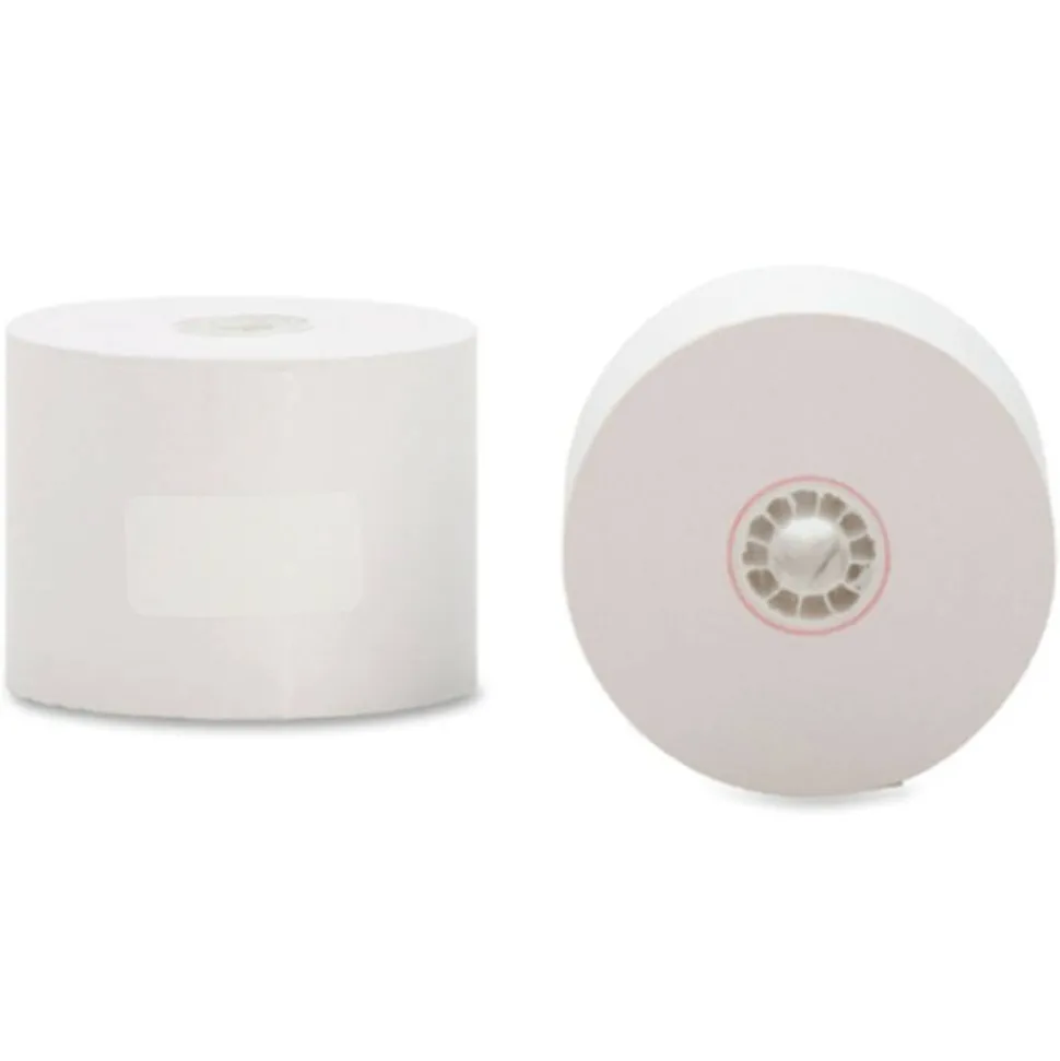 Business Source 1-Ply 2-1/4"x165' Adding Machine Rolls - 2 1/4" x 165 ft - 100 / Carton - Sustainable Forestry Initiative (SFI) - Lint-free - White