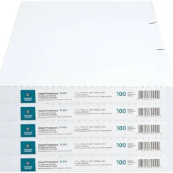 Business Source Poly Sheet Protectors