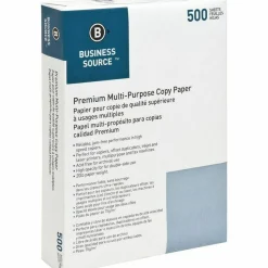 Business Source Premium Multi-Use Printer & Copy Paper, Letter (8.5
