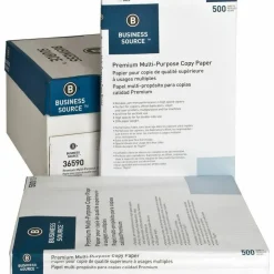 Business Source Premium Multi-Use Printer & Copy Paper, White, Ledger (11