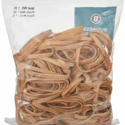 Business Source Quality Rubber Bands - Size: #64 - 3.3" Length x 0.3" Width - Sustainable - Rubber - Crepe - 320 / Pack