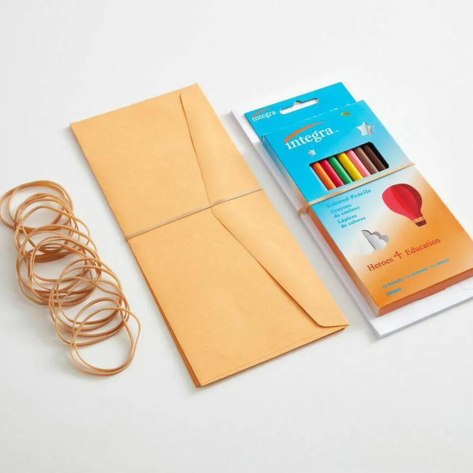 Business Source Quality Rubber Bands - Size: #32 - 3" Length x 0.1" Width - Sustainable - Rubber - Crepe - 700 / Pack