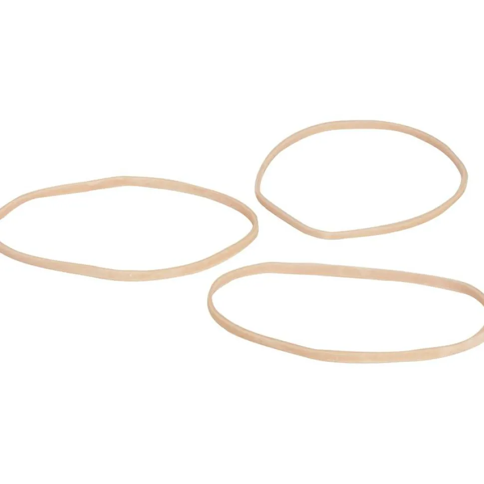 Business Source Quality Rubber Bands - Size: #16 - 2.5" Length x 0.1" Width - Sustainable - Rubber - Crepe - 1800 / Pack
