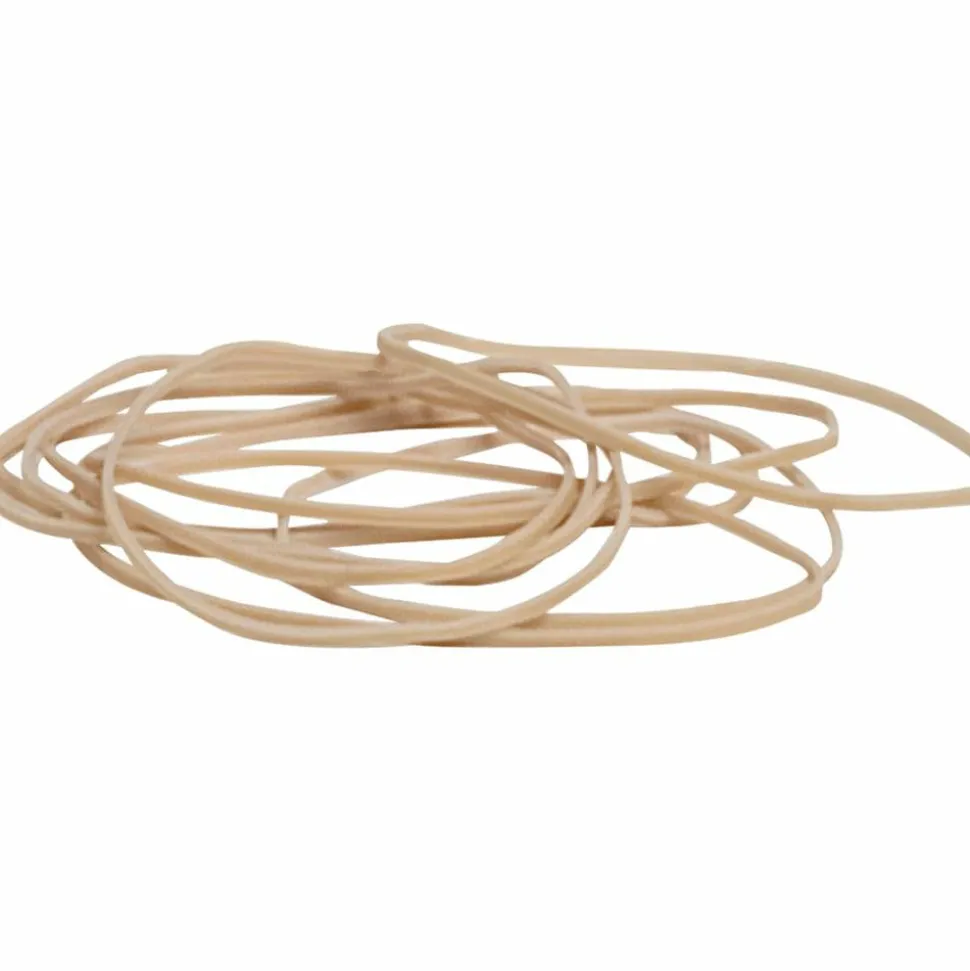 Business Source Quality Rubber Bands - Size: #19 - 3.5" Length x 0.1" Width - Sustainable - Rubber - Crepe - 1250 / Pack
