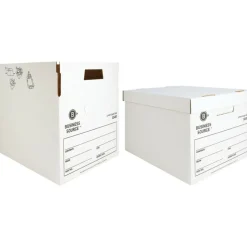 Business Source Quick Setup Medium-Duty Storage Box - External Dimensions: 12
