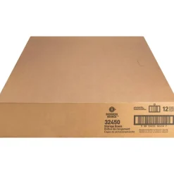 Business Source Quick Setup Medium-Duty Storage Box - External Dimensions: 12