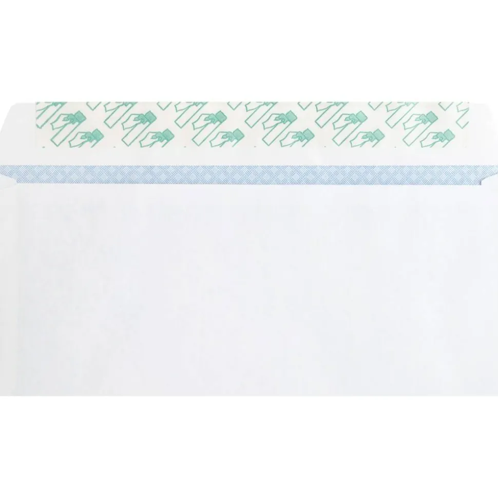 Business Source Regular Tint Peel/Seal Envelopes - Business - #10 - 9 1/2" Width x 4 1/8" Length - 24 lb - Peel & Seal - White - Wove - 500 / Box