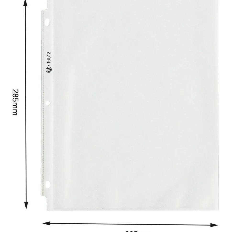 Business Source Sheet Protectors - 3.3 mil Thickness - 16512 - 50/Pack