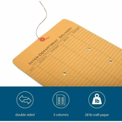 Business Source 2-sided Inter-Department Envelopes, 10