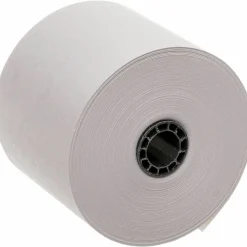 Business Source Single-ply 150' Adding Machine Rolls, 28625, 100-Pack