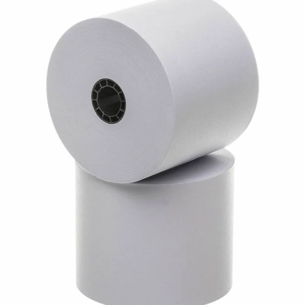 Business Source Single-ply 150' Machine Paper Rolls, 31820