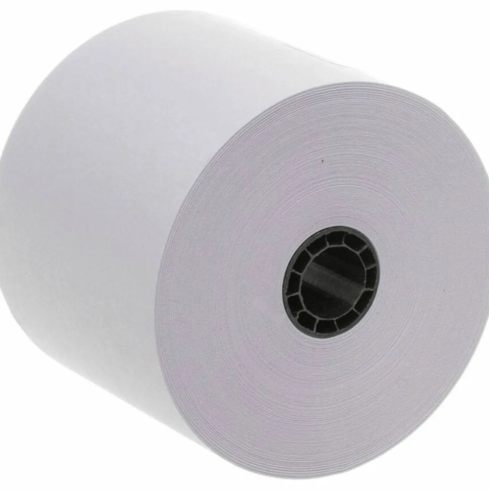 Business Source Single-ply 150' Machine Paper Rolls, 31820