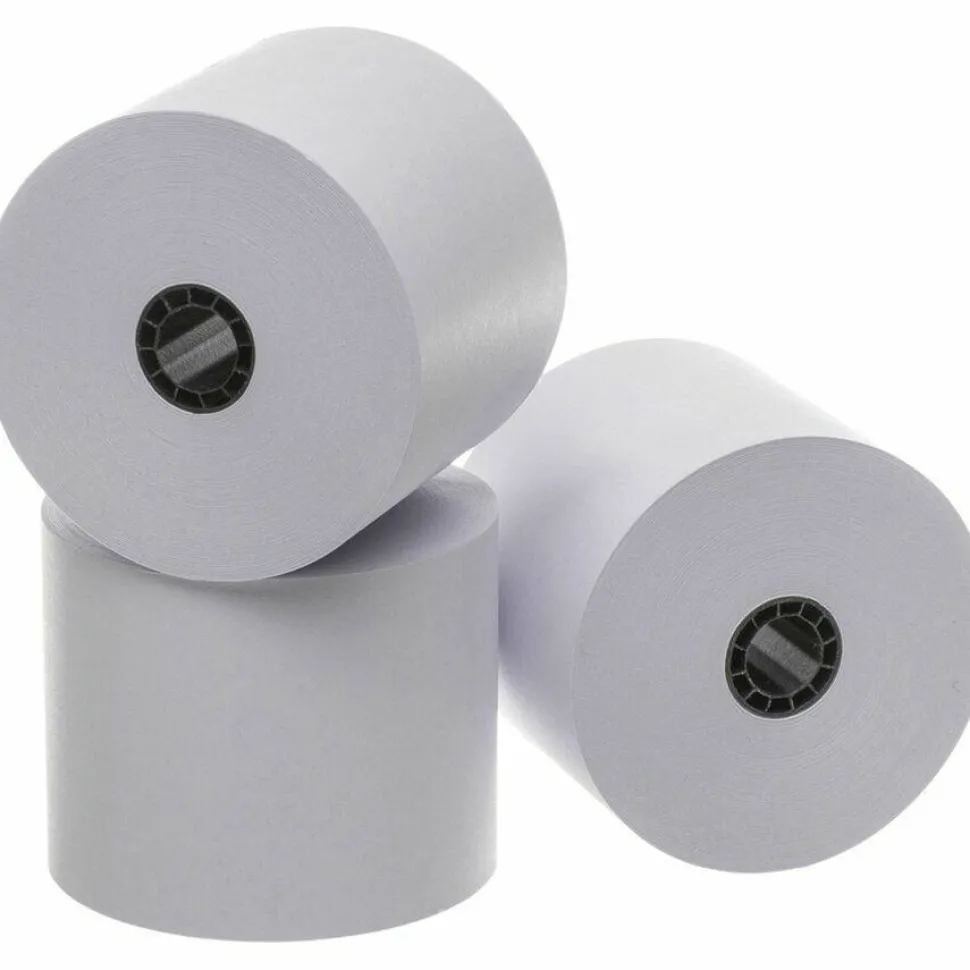 Business Source Single-ply 150' Machine Paper Rolls, 31820