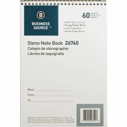 Business Source Steno Notebook