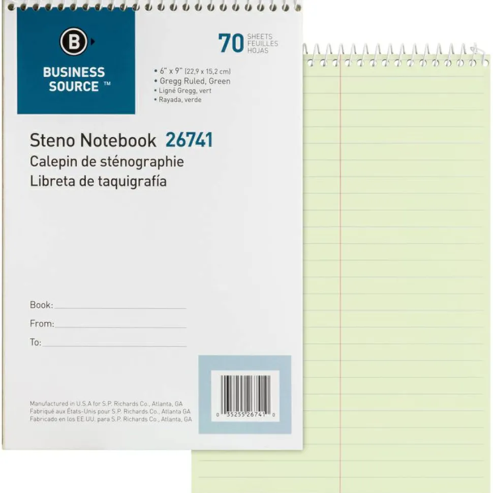 Business Source Steno Notebook
