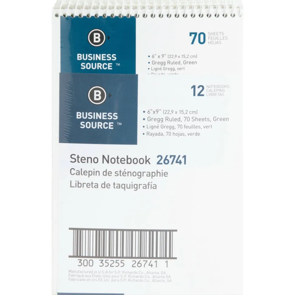 Business Source Steno Notebook