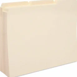 Business Source 1/3 Tab Cut Letter Recycled Top Tab File Folder