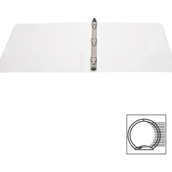 Business Source View 3-Ring Binder, 1/2