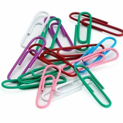 Business Source Vinyl-coated Gem Clips
