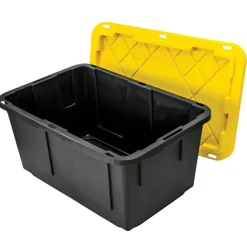 by GreenMade Professional Storage Tote With Handles/Snap Lid, 27 Gallon, 30-1/10