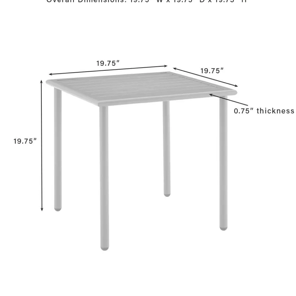Cali Bay Outdoor Metal Side Table