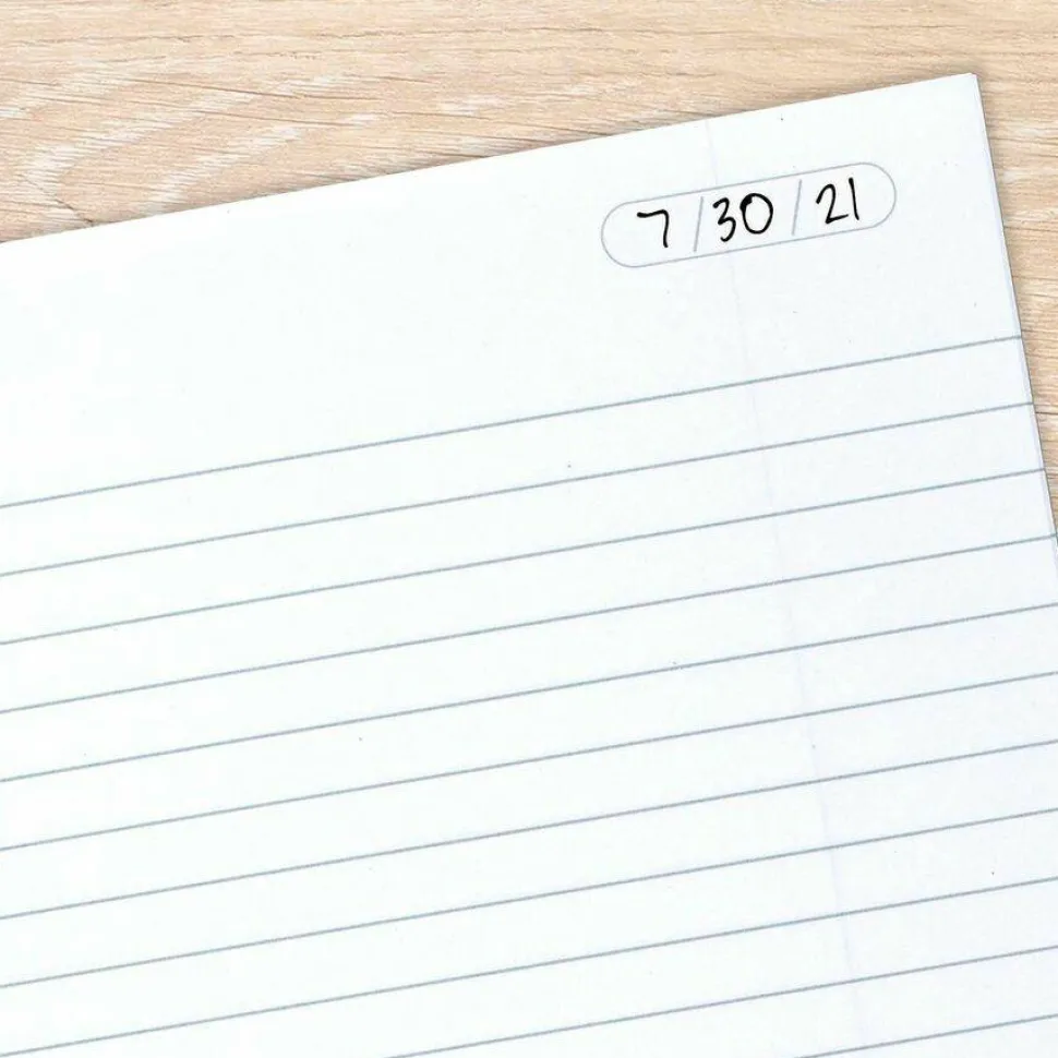 Cambridge Limited 30% Recycled Business Notebook, 6 5/8" x 9 1/2", 1 Subject, Legal Ruled, 80 Sheets, Black (06672)