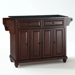 Cambridge Granite Top Full Size Kitchen Island/Cart