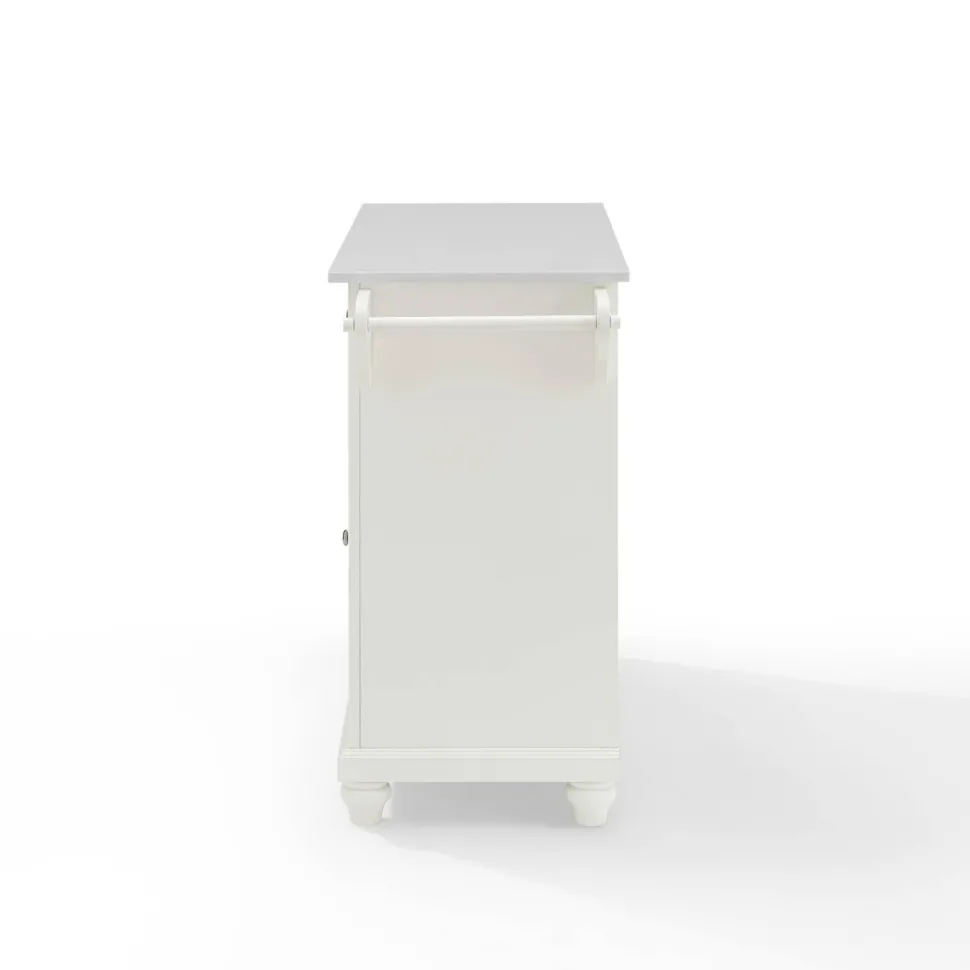 Cambridge Granite Top Full Size Kitchen Island/Cart