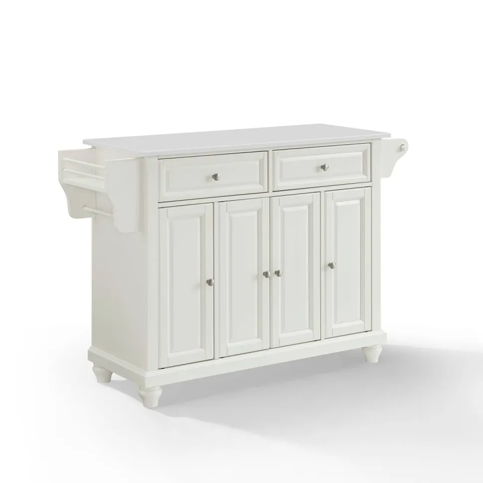 Cambridge Granite Top Full Size Kitchen Island/Cart