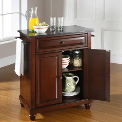 Cambridge Granite Top Portable Kitchen Island/Cart