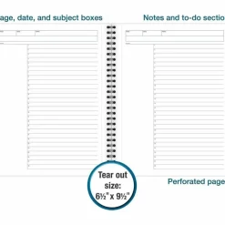 Cambridge Limited QuickNotes Action Planner Legal Pad, 7 1/2