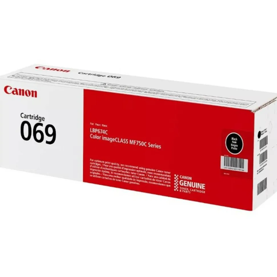 Canon 069 Black Toner Cartridge, 5094C001