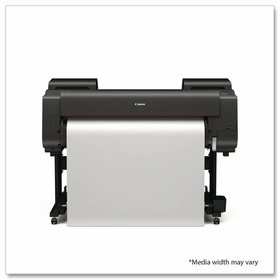 Canon Glossy Photographic Paper Roll, 2" Core, 7 mil, 36" x 100 ft, Glossy White