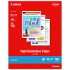 Canon High Resolution Paper, 8.5 x 11, Matte White, 100/Pack