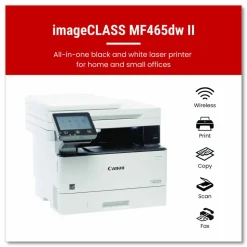 Canon imageCLASS MF465dw II Laser Printer, Copy/Fax/Print/Scan