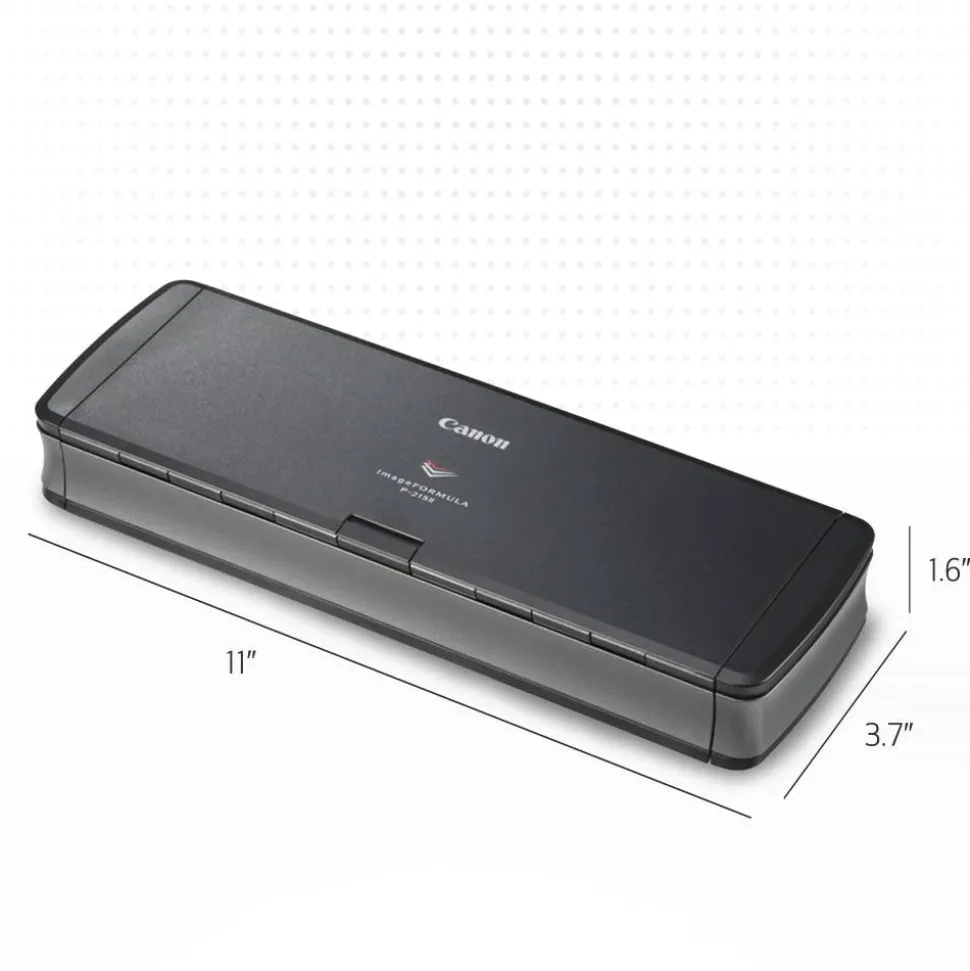 Canon imageFORMULA P-215II Sheetfed Scanner - 600 dpi Optical - 24-bit Color - 8-bit Grayscale - 15 ppm (Mono) - 9705B007