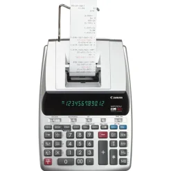Canon MP25DV 12-Digit Ribbon Printing Calculator, Black/Red Print, 4.3 Lines/Sec